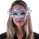 Silver Swan Masquerade Mask