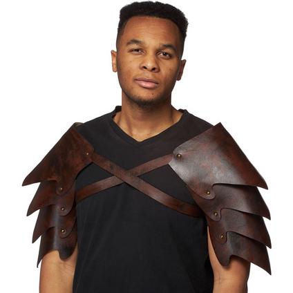 Leather Spaulder Shoulder Armor