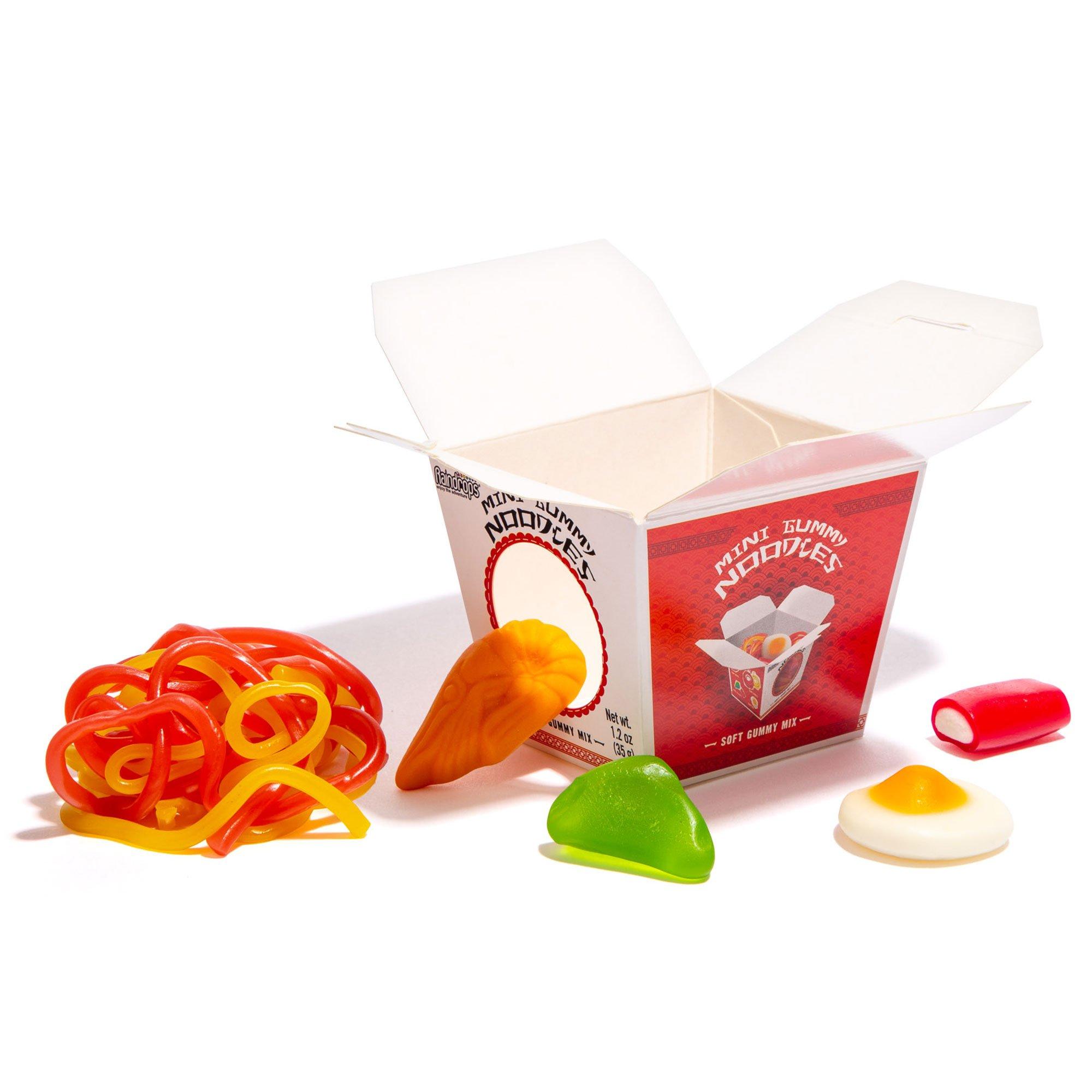 Raindrops Mini Noodles Gummy Candy, 1.2oz Party City