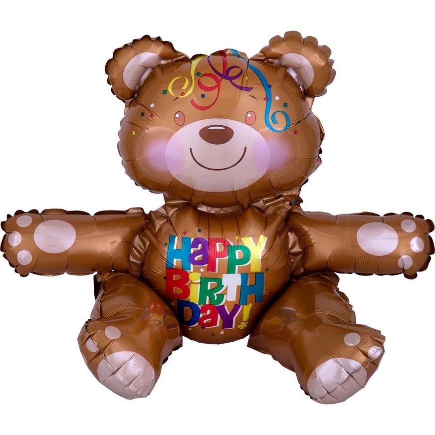 Cute Hug Bear I Love Toy Foil Helium Balloons Wedding Birthday Party Decorations 