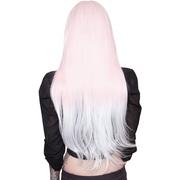 Pink to White Ombre Wig