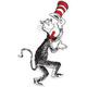 Jointed Cat in the Hat Cutout, 4ft - Dr. Seuss