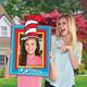 Dr. Seuss Photo Booth Frame & Hat Photo Prop