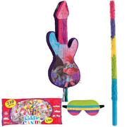 DreamWorks Trolls World Tour Pull String Guitar Pinata Kit with Candy