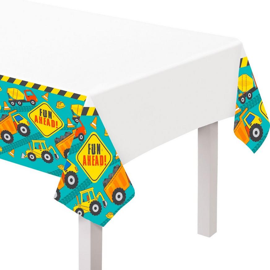 Construction Party Paper Table Cover