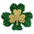 3D Lucky St. Patrick's Day Tinsel Shamrock