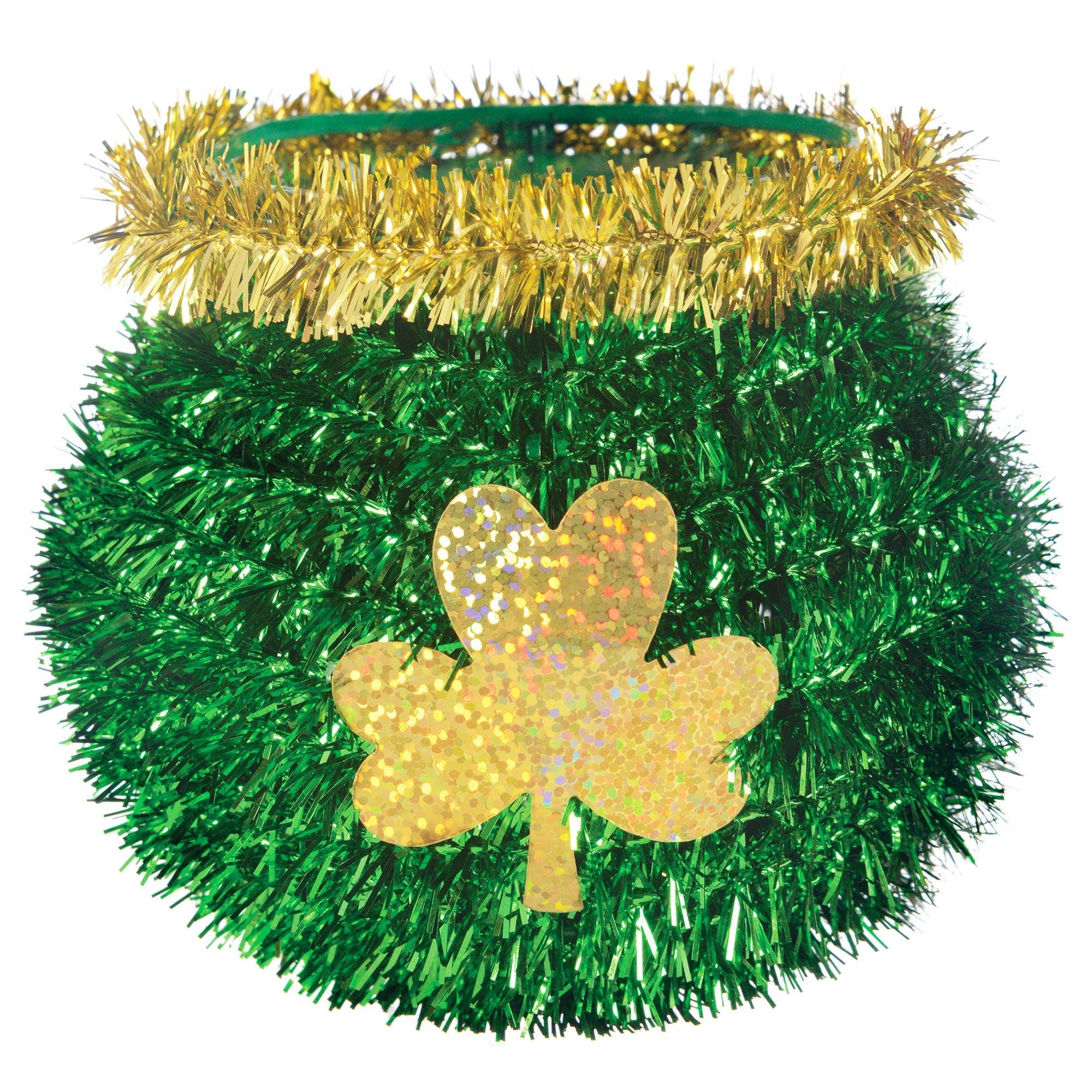 3D Mini Green & Gold St. Patrick's Day Cauldron