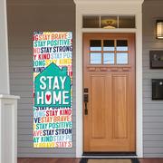 Bright Stay Home Vertical Banner