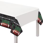 Tailgates & Touchdowns Plastic Table Covers, 54in x 84in, 3ct