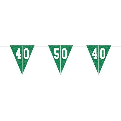 Football Field Felt Pennant Banner, 12ft