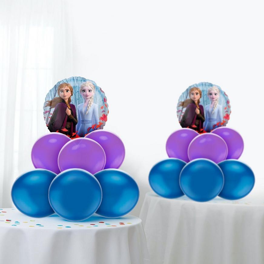 Air-Filled Disney Frozen 2 Balloon Centerpiece Kit