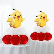 Air-Filled Pikachu Balloon Centerpiece Kit - Pokemon
