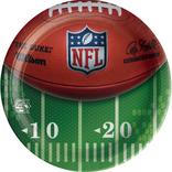 Silver Logo NFL Drive Paper Dinner Plates, 10in, 18ct