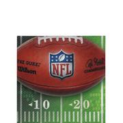 Silver Logo NFL Drive Paper Beverage Napkins, 5in, 36ct