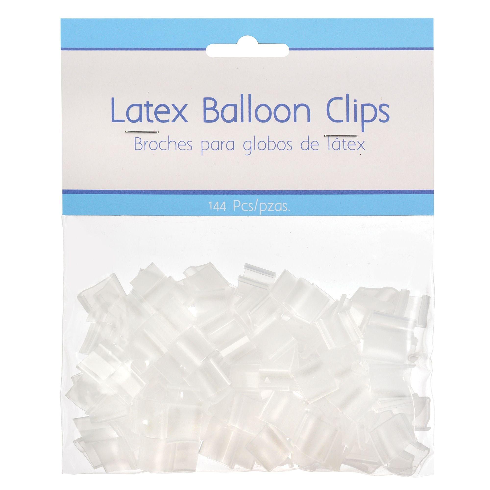 Latex Balloon Plastic Clips, 144ct
