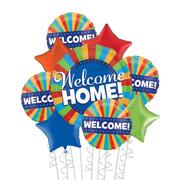 Multicolor Welcome Home Deluxe Balloon Bouquet, 9pc