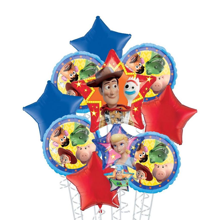 Disney Toy Story 4 Deluxe Balloon Bouquet, 9pc
