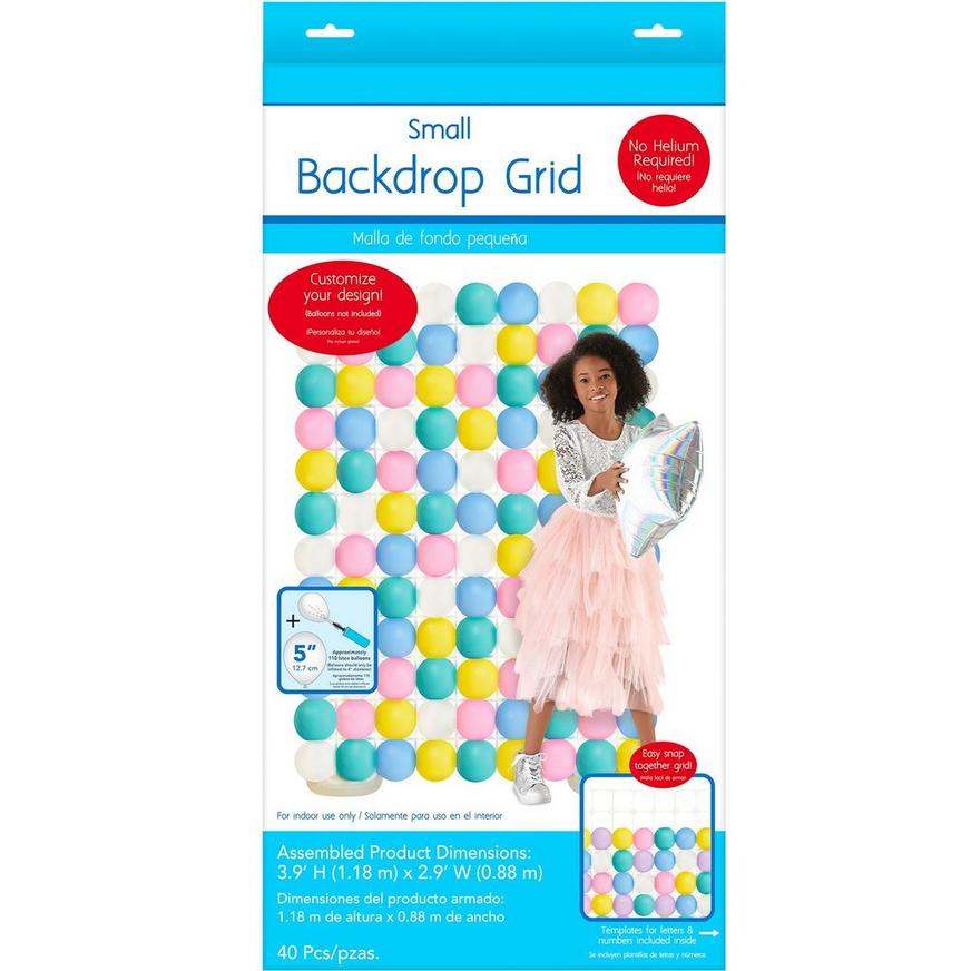 Balloon Backdrop Grid, 4ft x 3ft
