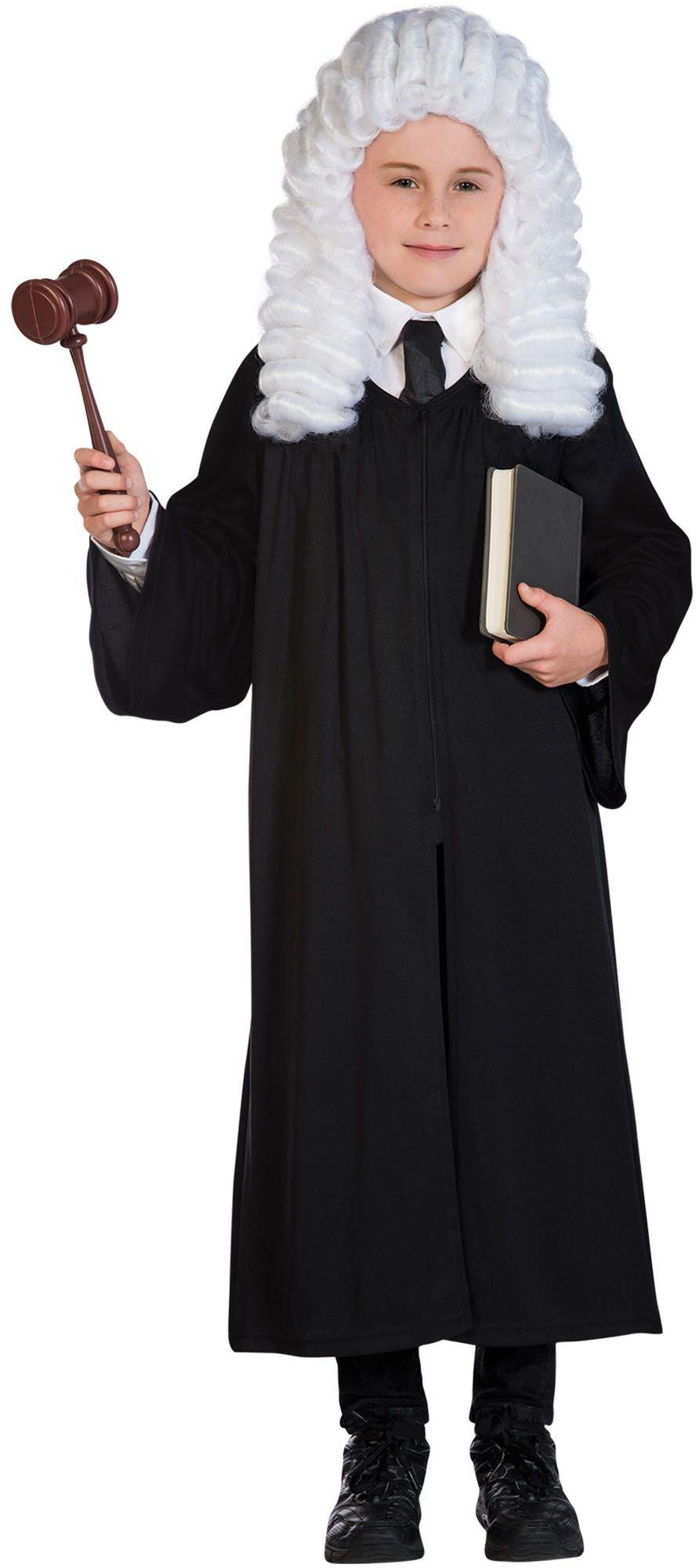 Black Judge Robe for Kids Party City