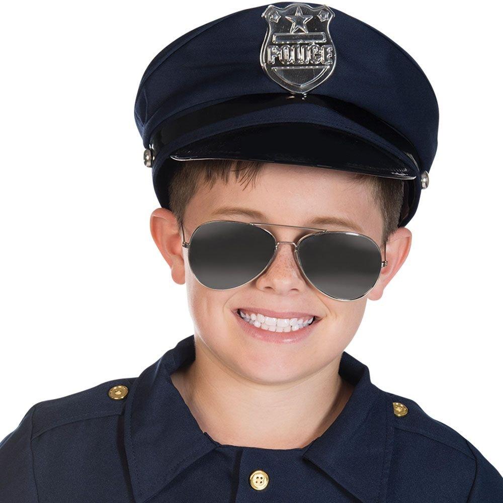Fun Costumes Police Mirror Sunglasses