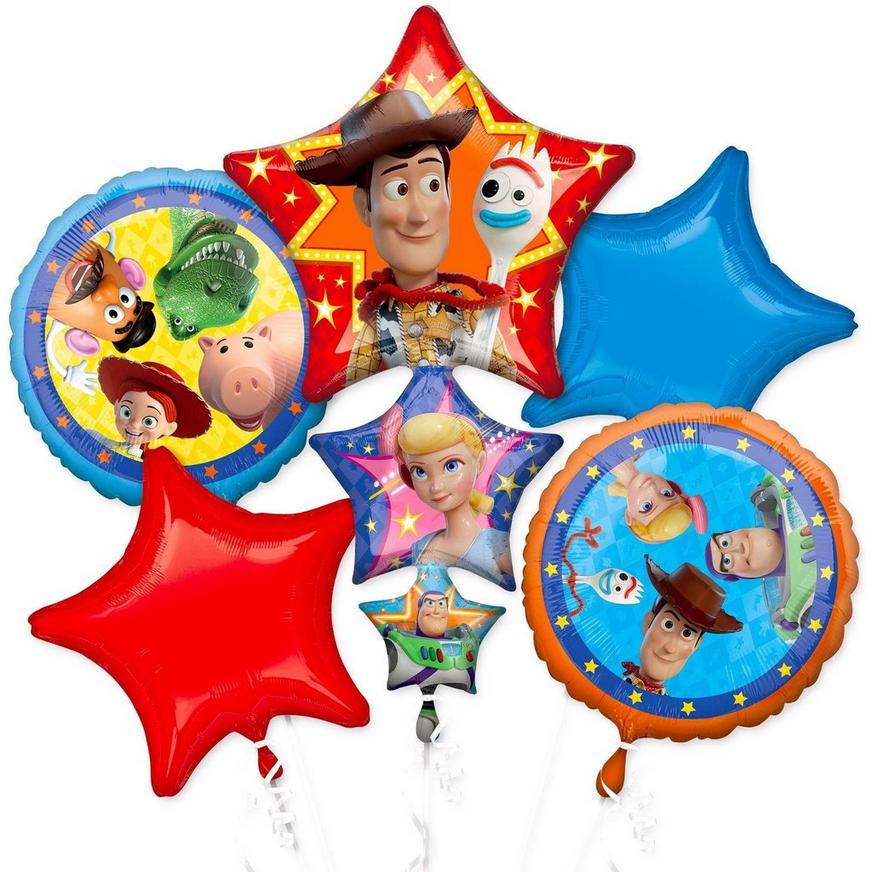 Toy Story 4 Deluxe Balloon Bouquet, 8pc