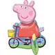 Air-Filled Sitting Peppa Pig Balloon, 22in