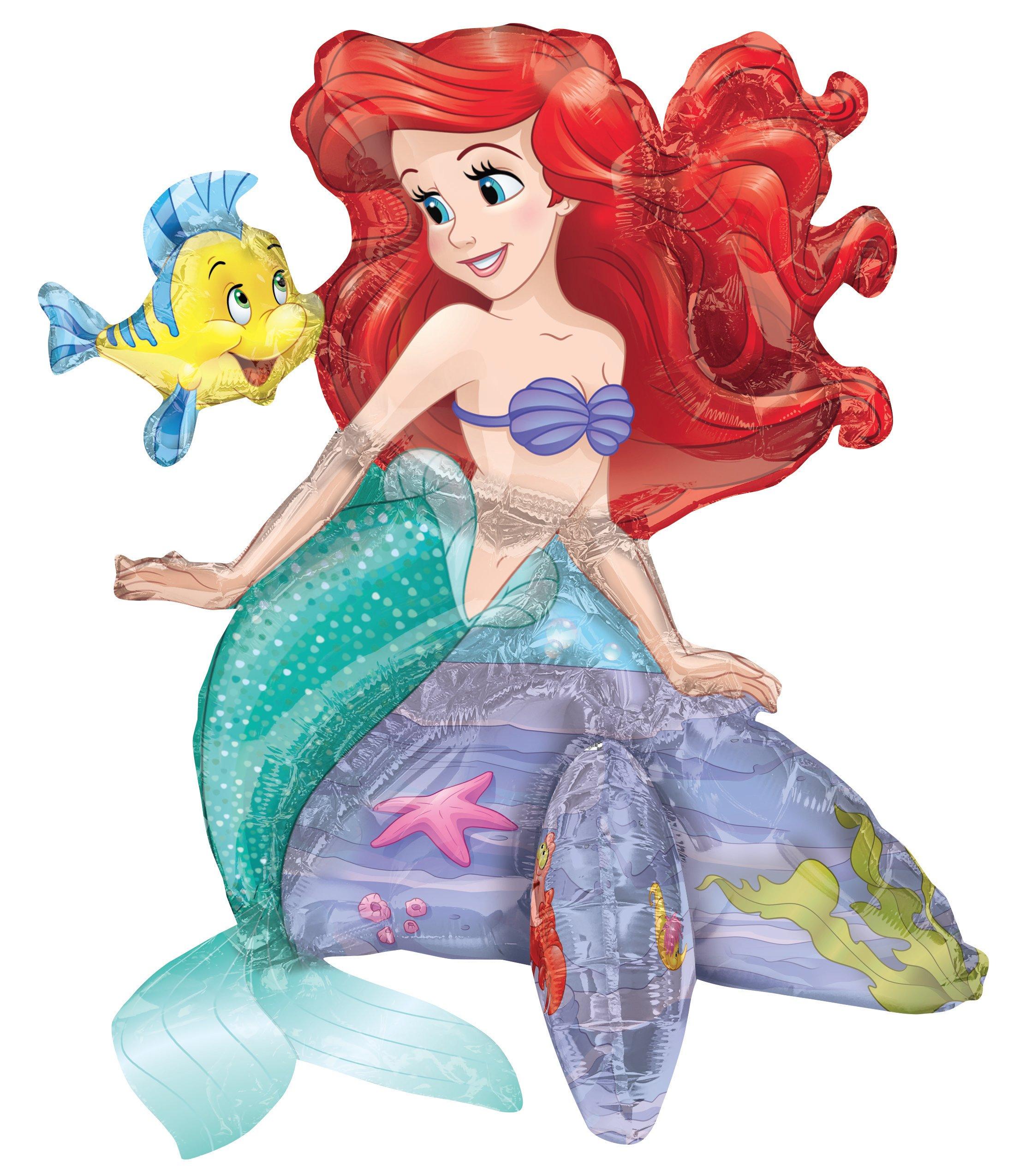 Anagram Ariel The Little Mermaid Air-Filled 20in Balloon