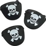 Black Pirate Eye Patches 12ct