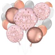 Party Decor 25 Pieces Pink Cowgirl 11" Latex Balloons 
