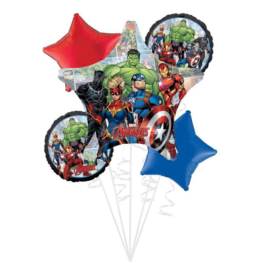 The Avengers Balloon Bouquet, 17pc - Marvel