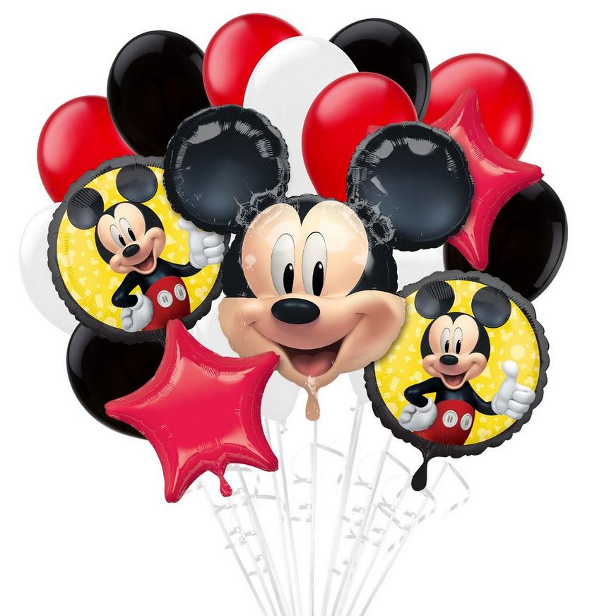 Mickey Mouse Forever Balloon Bouquet, 17pc