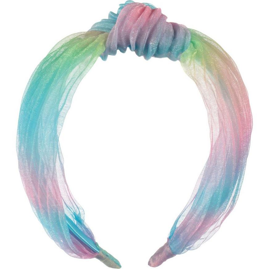 Multicolor Gradient Knot Headband