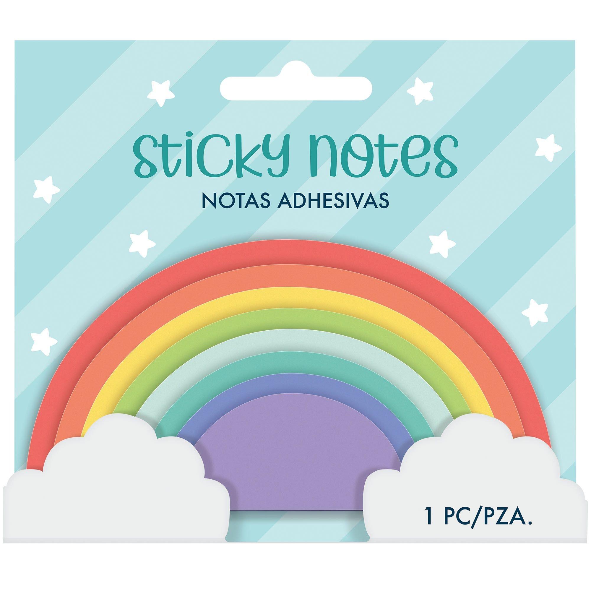 Rainbow Sticky Note Pad