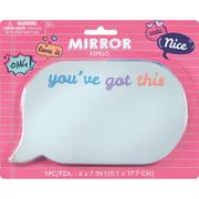 You've Got This Speech Bubble Locker Mirror