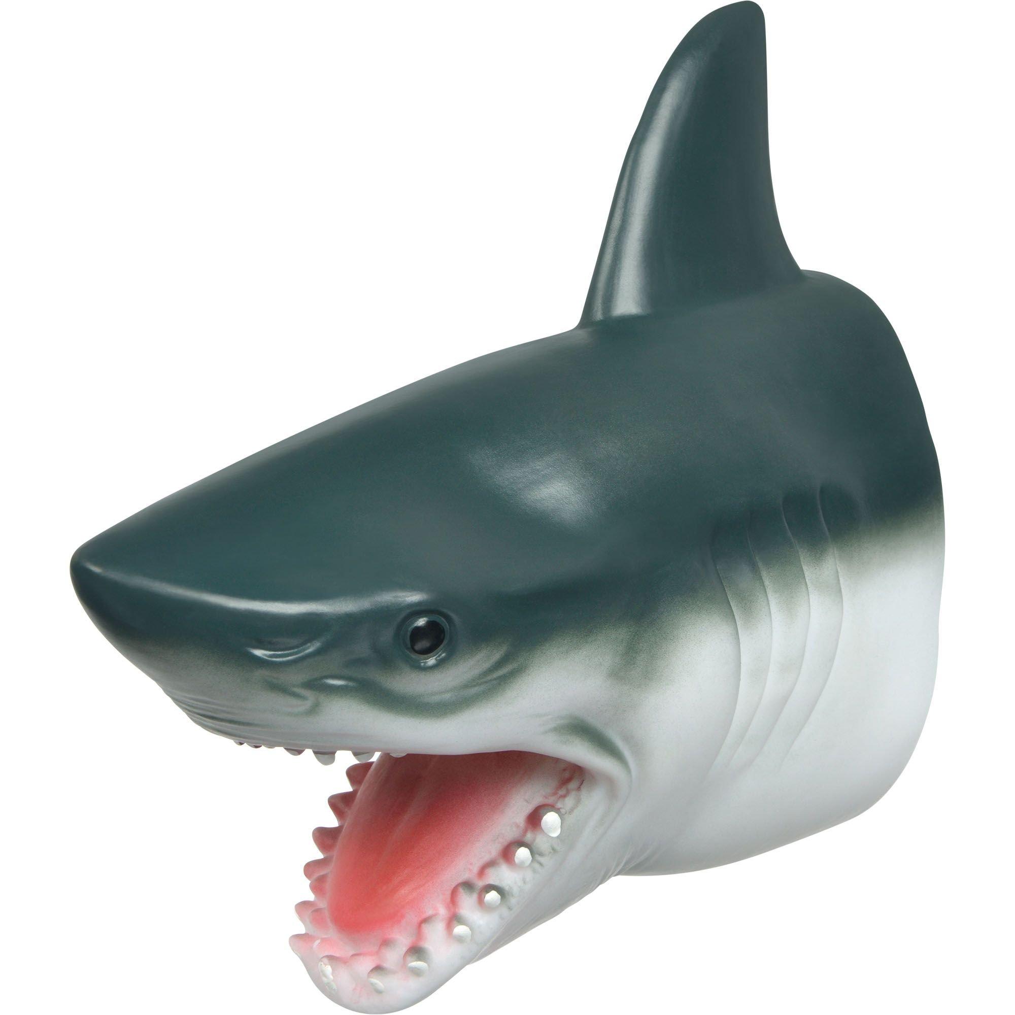 Shark store hand toy