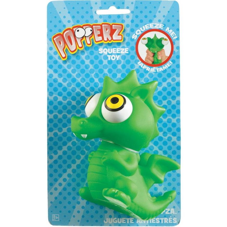 Green Squeeze Me Dragon Popperz