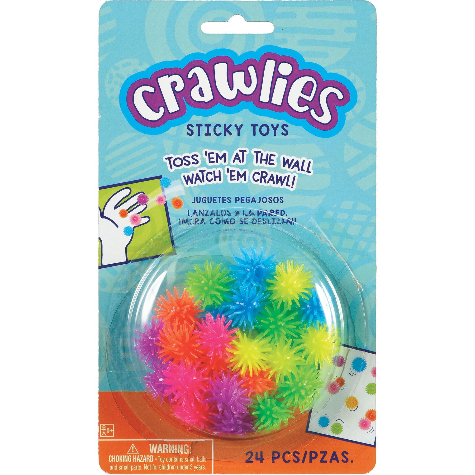 Multicolor Wall Crawlies, 24ct