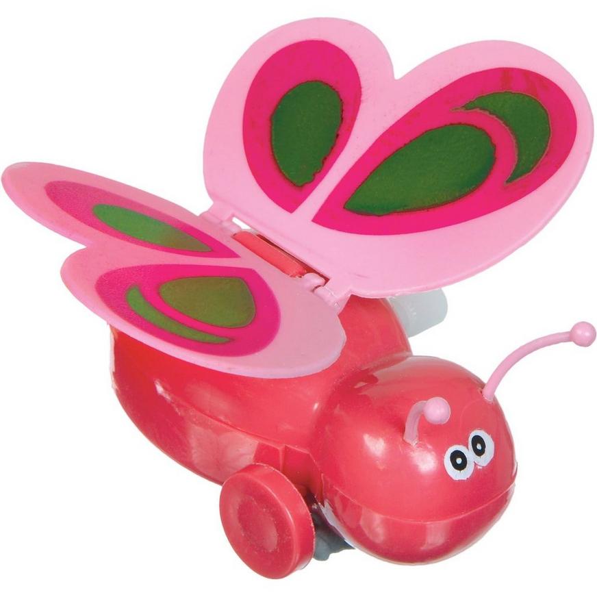 Wind-Up Pink Butterfly Toy