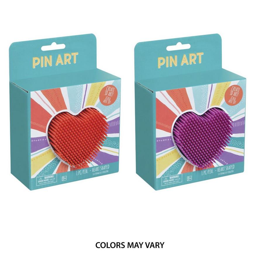 Heart-Shaped Pin Art Toy