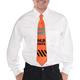 Old Zone Caution Tape Fabric Tie, 60in