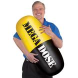 Senior Moments Inflatable Pill Plastic Prop, 15in x 36in