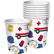 First Responders Paper Cups, 9oz, 8ct