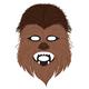 Chewbacca Fabric Face Mask, 6.4in x 9.9in - Star Wars Galaxy of Adventures