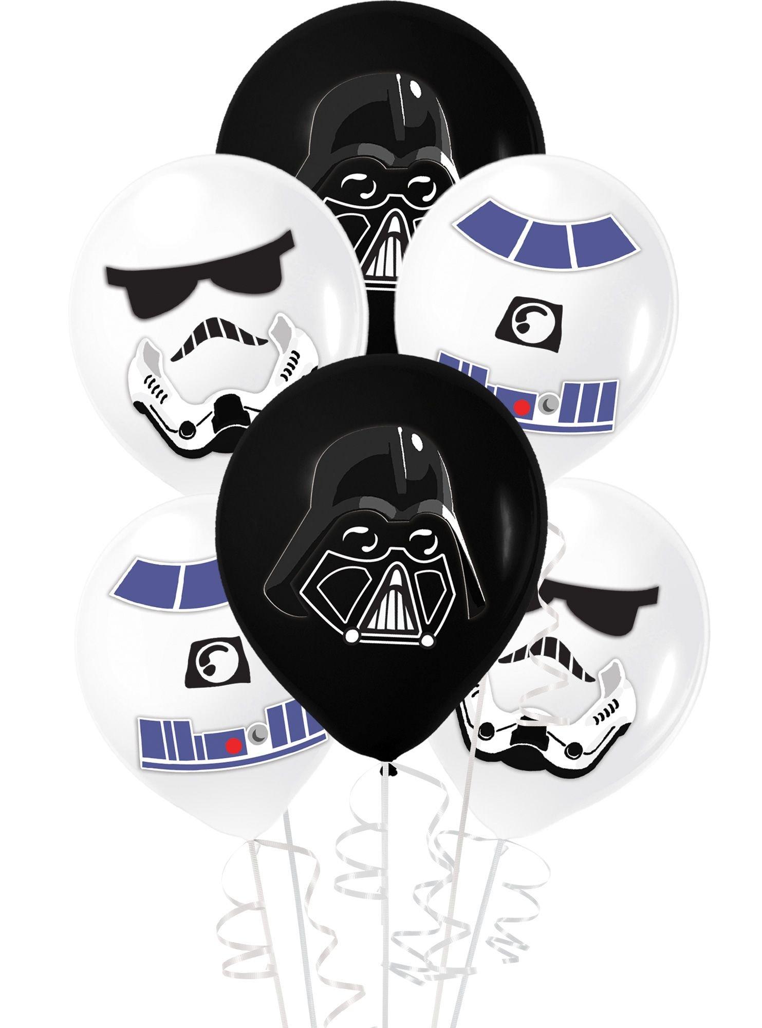 6ct, 12in, Star Wars Galaxy of Adventures Latex Balloon Decorating Kit