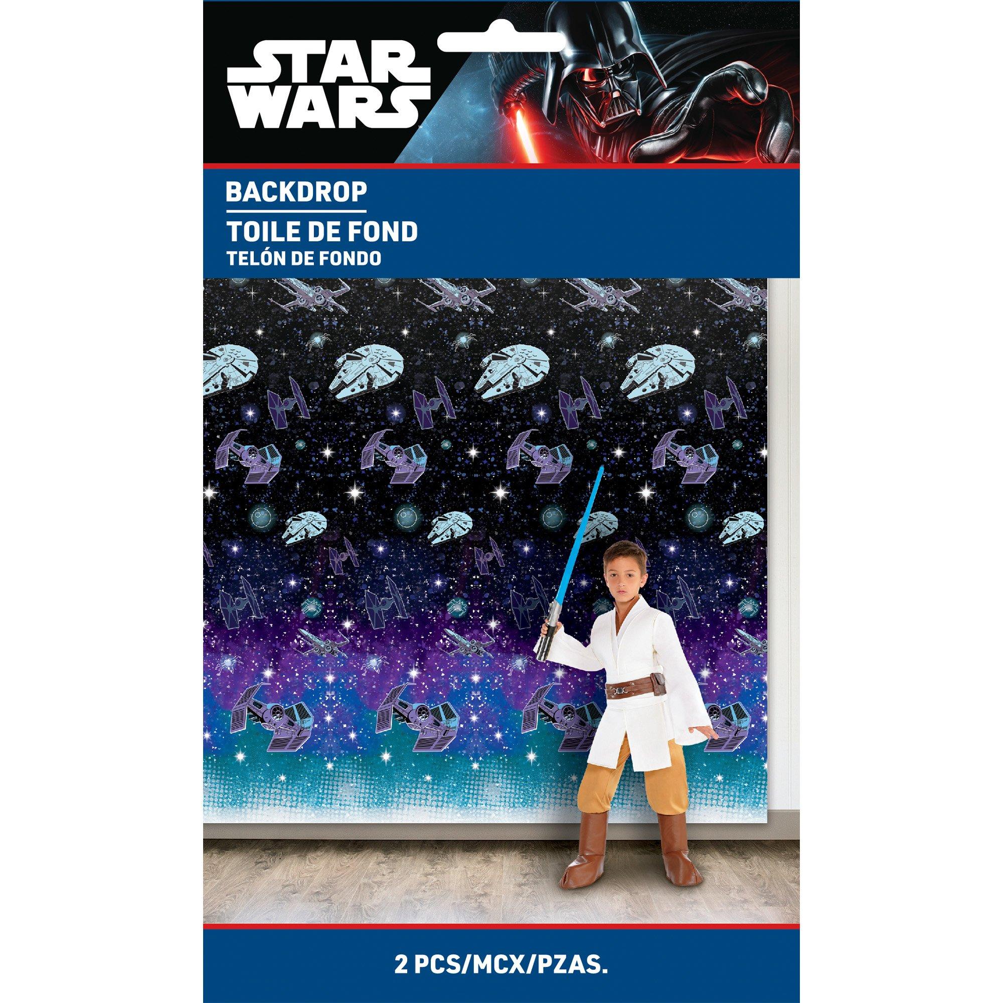 Star Wars Galaxy of Adventures Plastic Scene Setters, 8ft, 2ct
