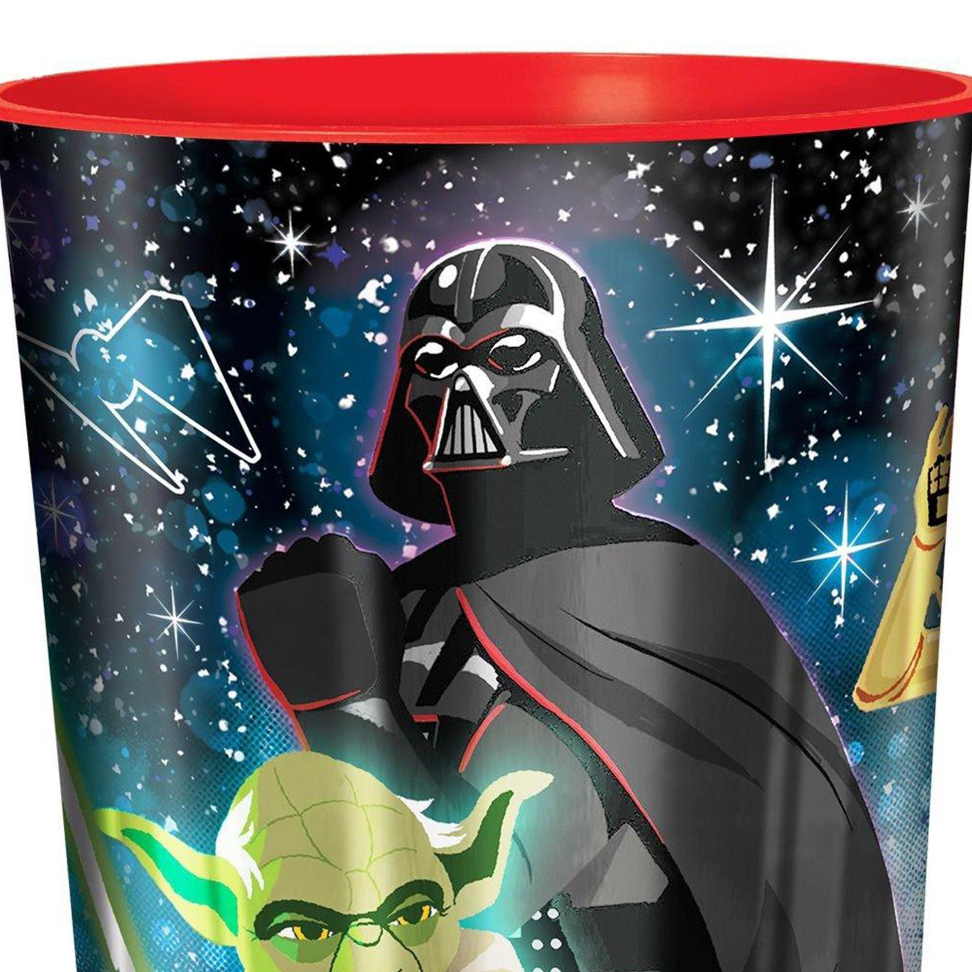 Metallic Star Wars Galaxy of Adventures Plastic Favor Cup, 16oz