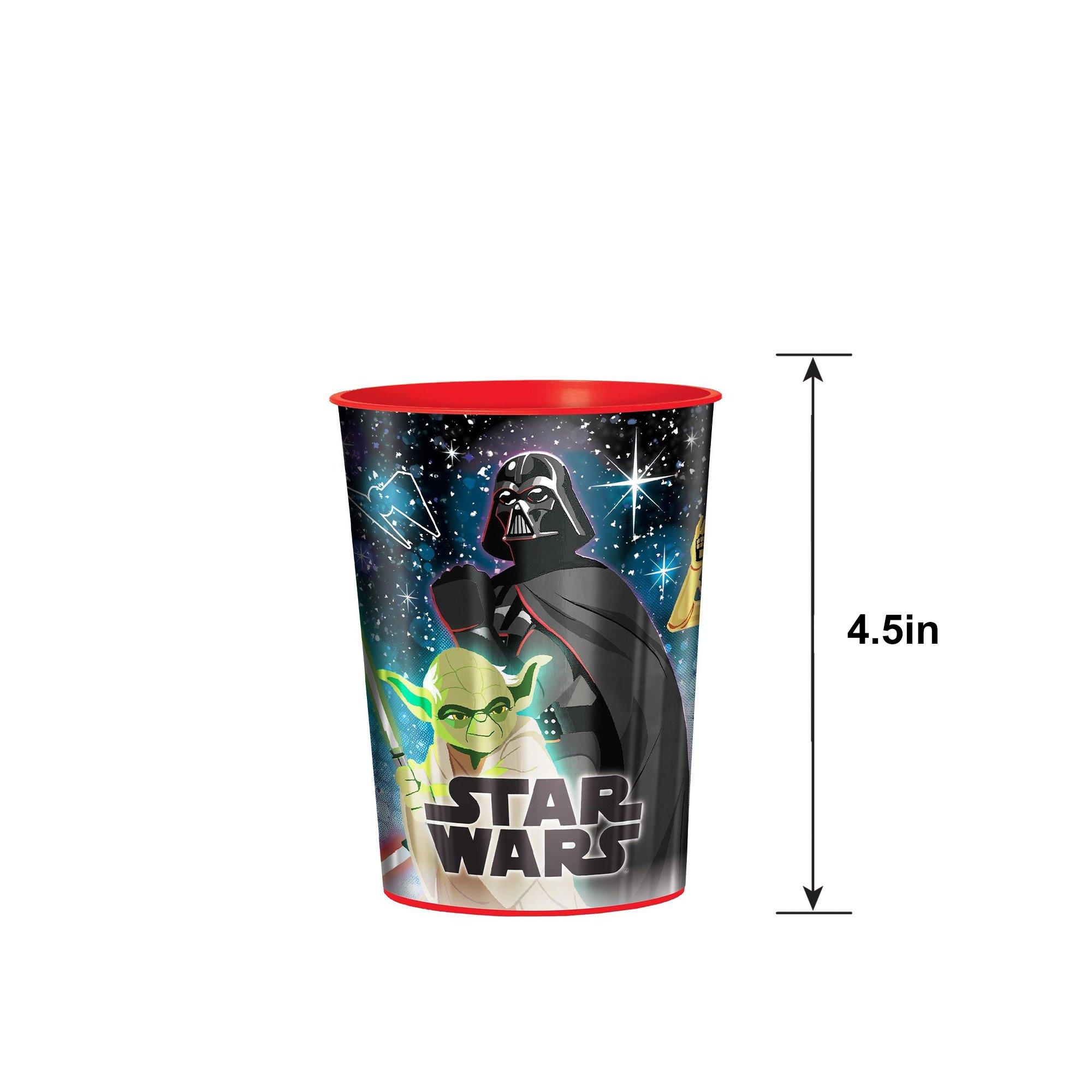 Metallic Star Wars Galaxy of Adventures Plastic Favor Cup, 16oz