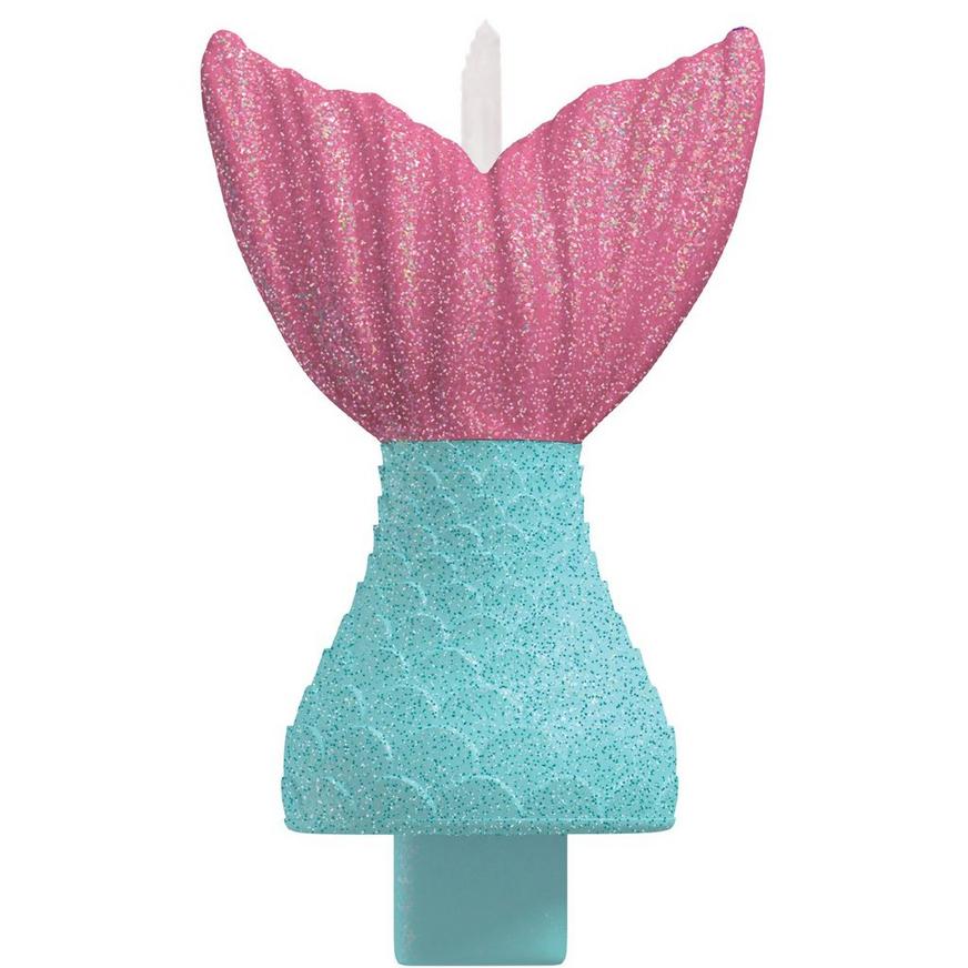 FREE SHIPPING! Candle Birthday Mermaid Tail 
