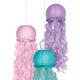 Shimmering Mermaids Jellyfish Paper Lanterns, 9.5in, 3ct