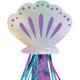 Iridescent Shimmering Mermaids Seashell Wands, 17.8in, 6ct